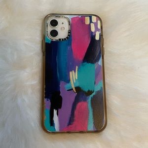Casetify iPhone 11 “Glitz & Glam” Abstract Phone Case